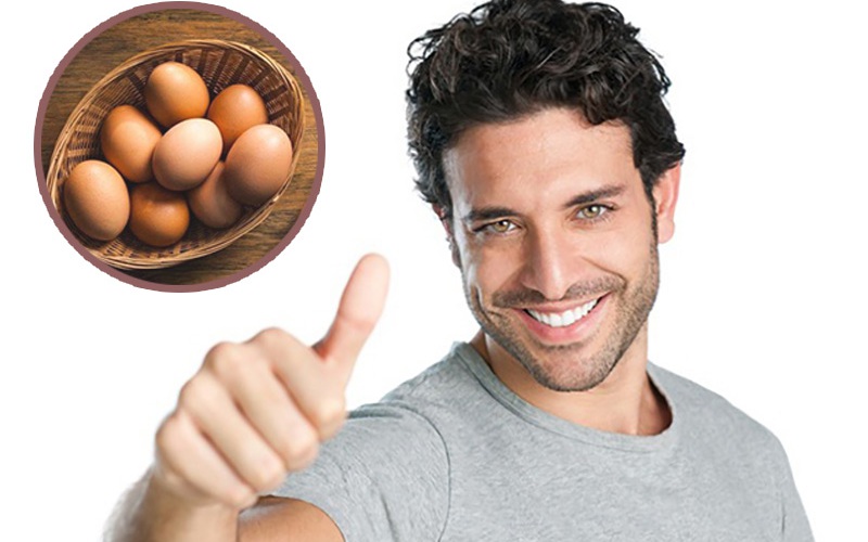 Tác dụng của trứng gà đối với nam giới 
