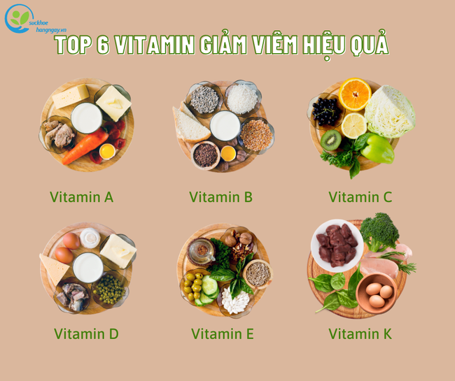 6 vitamin có tác dụng giảm viêm cho cơ thể có thể nhận được dễ dàng từ chế độ ăn - Ảnh 1.