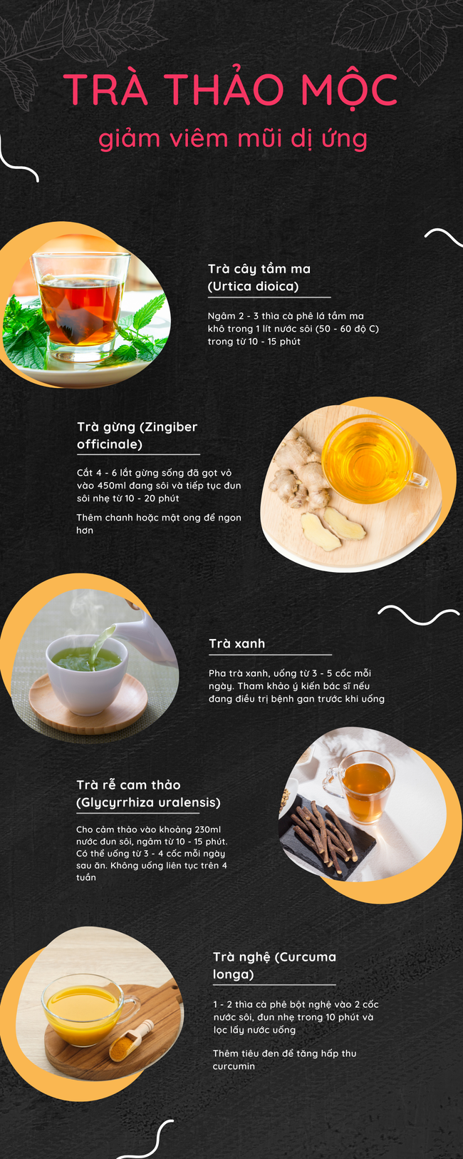 5 loại trà thảo mộc giúp đánh bay viêm mũi dị ứng theo mùa - Ảnh 8.