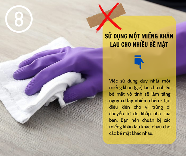 12 lỗi sai khi khử trùng và vệ sinh nhà cửa phòng chống bệnh truyền nhiễm - Ảnh 9.