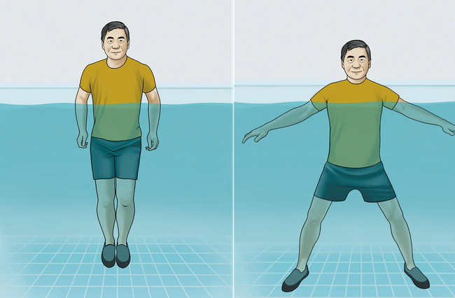 4 bài tập có thể tập tại bể bơi giúp nâng cao sức khỏe - Ảnh 1.