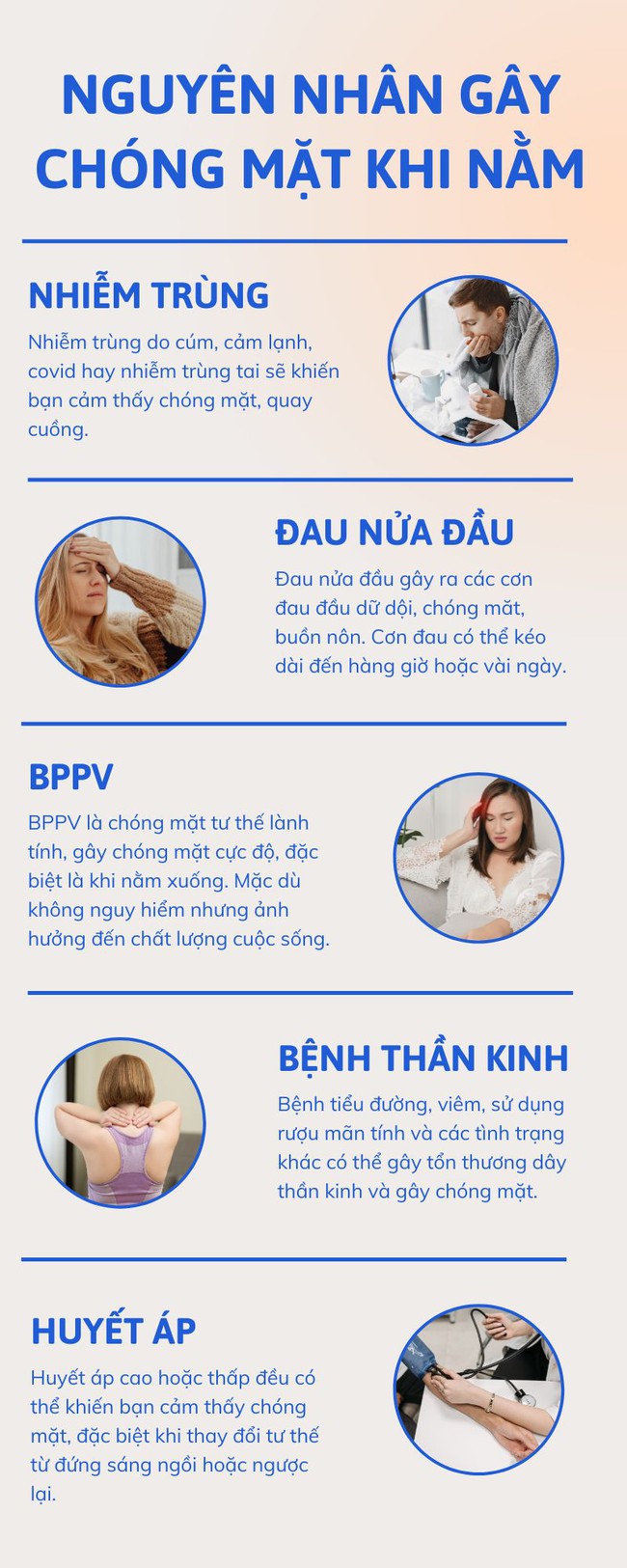 Nằm xuống chóng mặt là bệnh gì? Có nguy hiểm không? - Ảnh 1.