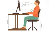 Hướng dẫn tư thế ngồi phòng tránh đau lưng cho dân văn phòng