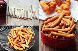 Hiểm hoạ khôn lường đằng sau "topping" món cháo, phở đắt hàng vào mùa đông: quẩy chiên!
