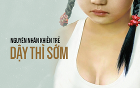 Dậy thì sớm ở bé gái và những hệ lụy sức khỏe