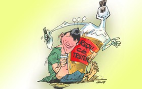 Nam giới uống nhiều rượu bia dễ bị yếu sinh lý