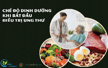 Chế độ dinh dưỡng khi bắt đầu điều trị ung thư