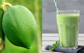 Uống nước ép đu đủ xanh buổi sáng có lợi gì?