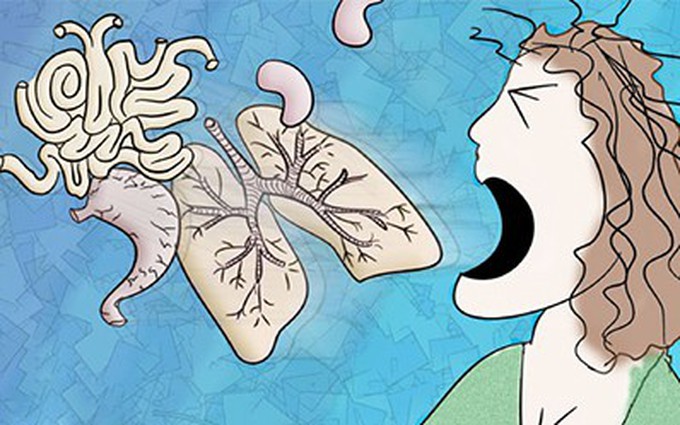 Biến chứng phổi do viêm họng kéo dài